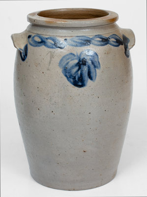 Attrib. Enoch Burnett, Washington, D.C., Stoneware Jar, mid 19th century