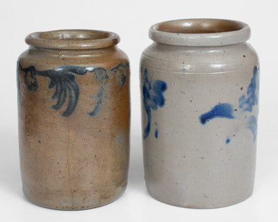 Lot of Two: 1/4 Gal. Philadelphia, Pennsylvania Stoneware Jars