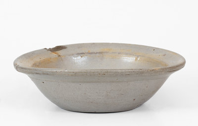 Stoneware Holy Water Bowl, probably Westerwald, Germany, 19th century