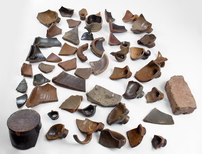 Large Group of Sherds Excavated in New Geneva, PA