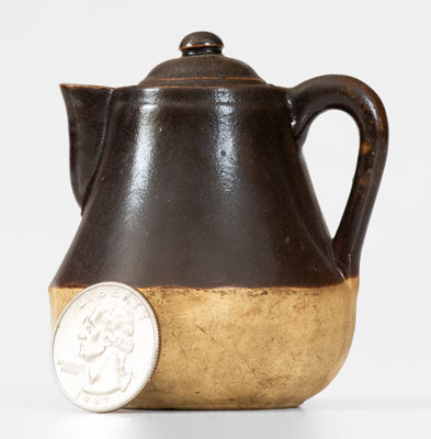 Rare Salesman's Sample BOHEMIAN Stoneware Coffeepot