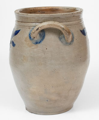 Incised Stoneware Jar attrib. Crolius Family, New York City, c1800
