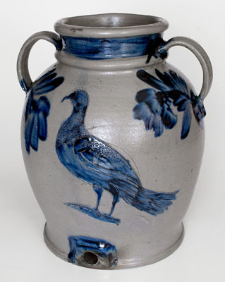 Highly Important H. MYERS (Henry Remmey at Henry Myers  Baltimore Stoneware Manufactory) Water Cooler