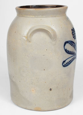 F. STETZENMEYER / ROCHESTER, N.Y. Three-Gallon Stoneware Jar, c1855