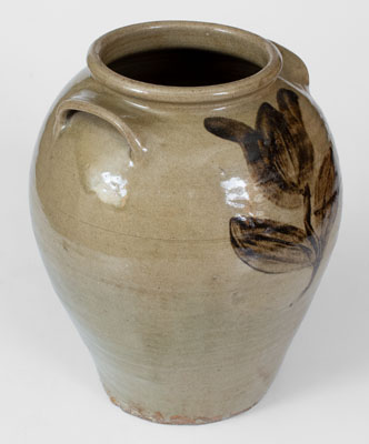 Extremely Rare and Important PHOENIX FACTORY / ED : SC Stoneware Jar, Edgefield District, SC, c1840