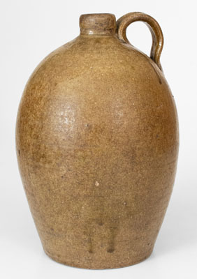 James Franklin Seagle, Vale, Lincoln County, NC Stoneware Jug, Stamped 