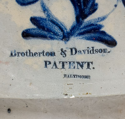 Extremely Rare Brotherton & Davidson / BALTIMORE 